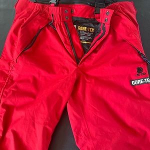 Gore-Tex ski bib pants
